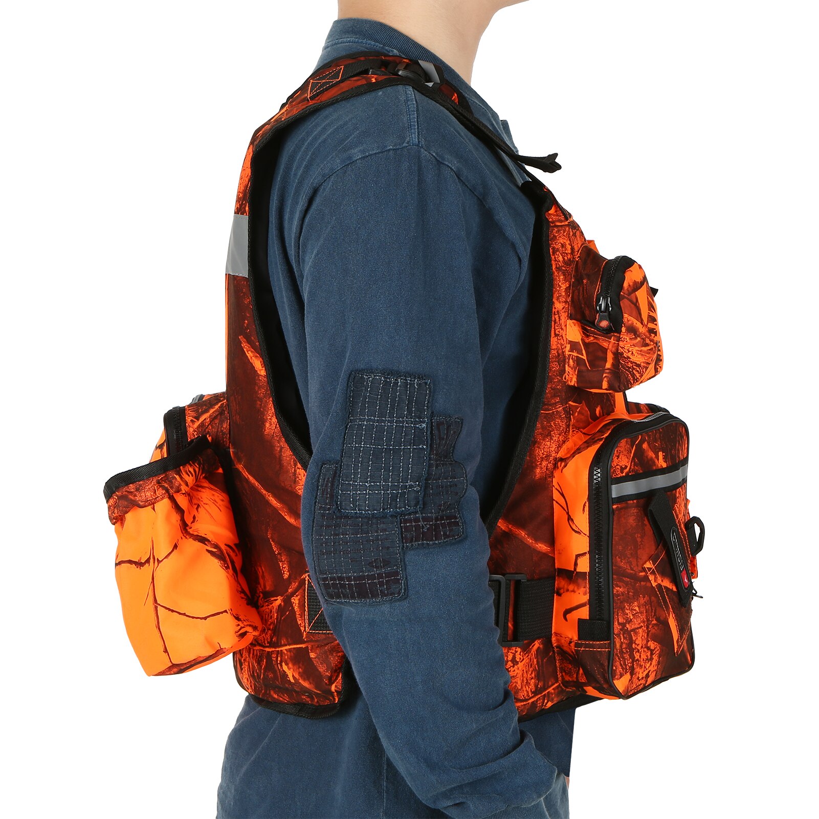 Multipoches Veste De Pãªche Sans Manche Gilet reporter