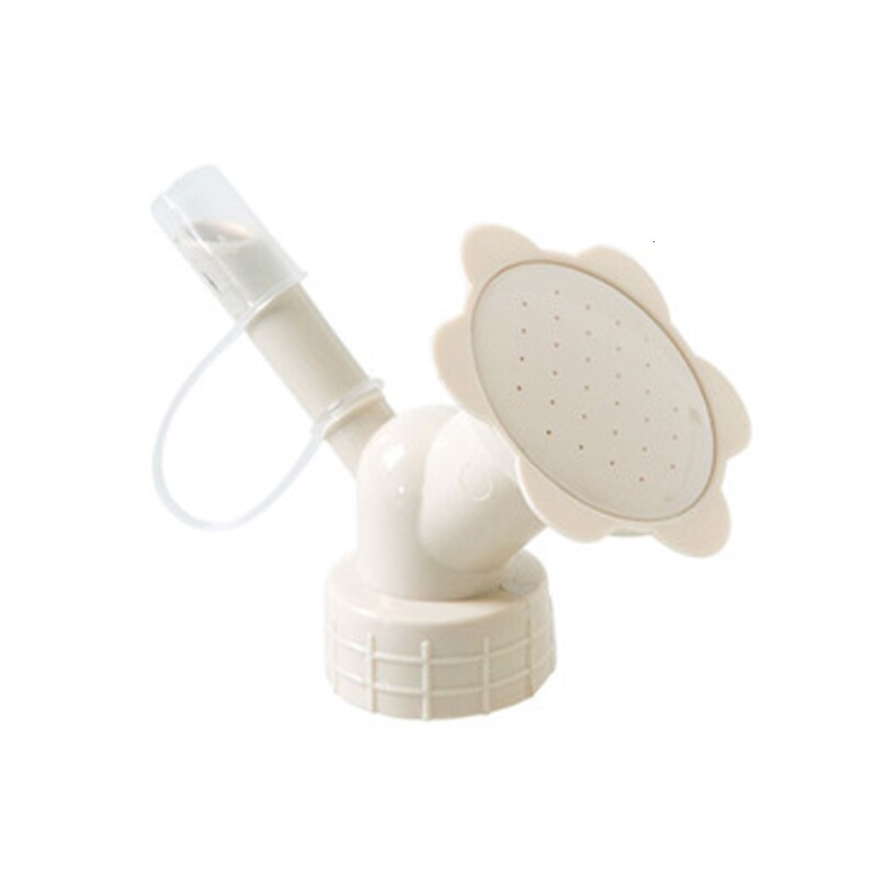 Mini 2 stuks plastic spuitmond voor flessenwaterblikken voor bloemensproeiers spuitmonden gieterfles planten tuingereedschap en -uitrusting: Abrikoos