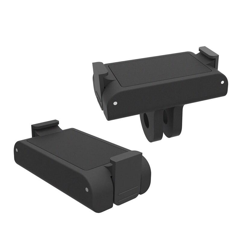 Magnetischer adapter mit 1/4 schraublöchern / universelle schnittstellenhalterung für stativbefestigung der dji action 2 sportkamera