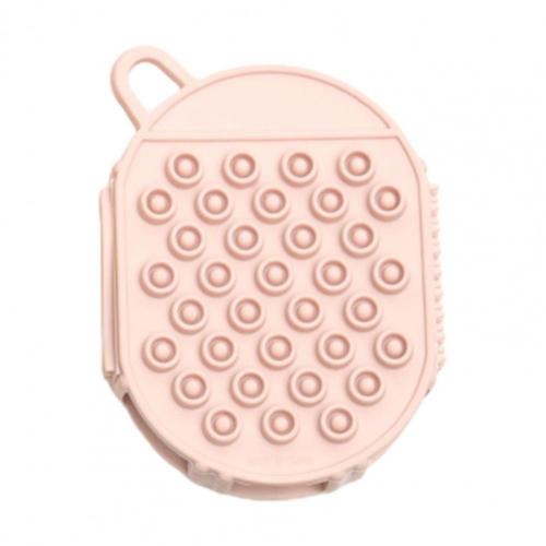 PVC Antibakterielle Schlecht Pinsel Körper Peeling Peeling Reinigung Pinsel Tiefe Reinigung Schlecht Pinsel Silizium Schlecht Körper Pinsel: Rosa