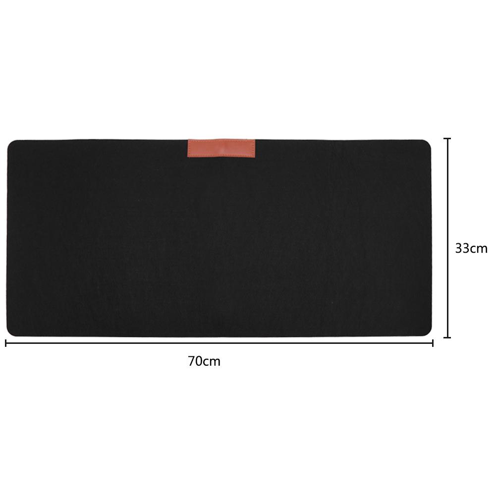 Große Büro Computer Schreibtisch Matte Moderne Tisch Tastatur Maus Pad Wollfilz Laptop Kissen Schreibtisch Matte Gamer Mauspad Matte Neue: APRICOT