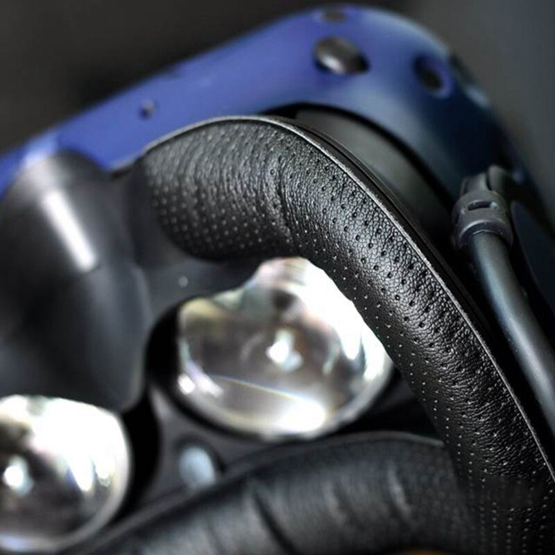 Pu Leather Pad Face Foam Replacement Masks for 2St Htc Vive Pro Headset Polster Vr Foam Cover Virtual Reality Accessories