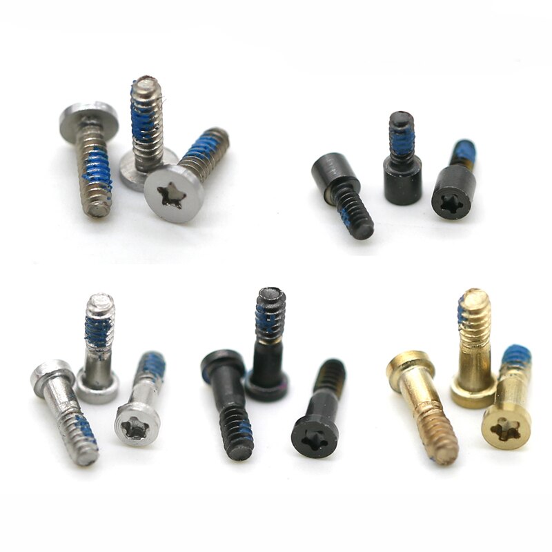 10pcs Torx 5 Point Star screw Pentacle Dock Bottom Connector Screw + Screwdriver for iPhone 6 6 plus Useful Accessorie