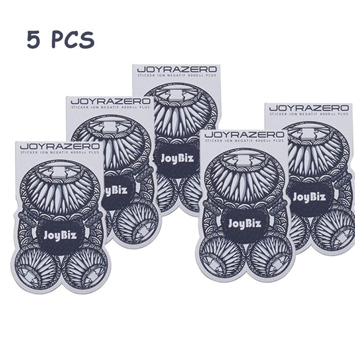 5pcs/lot Anti Radiation Stickers Fuel Saver Sticker 6000CC Ions Against EMP/EMR: Art White Monster