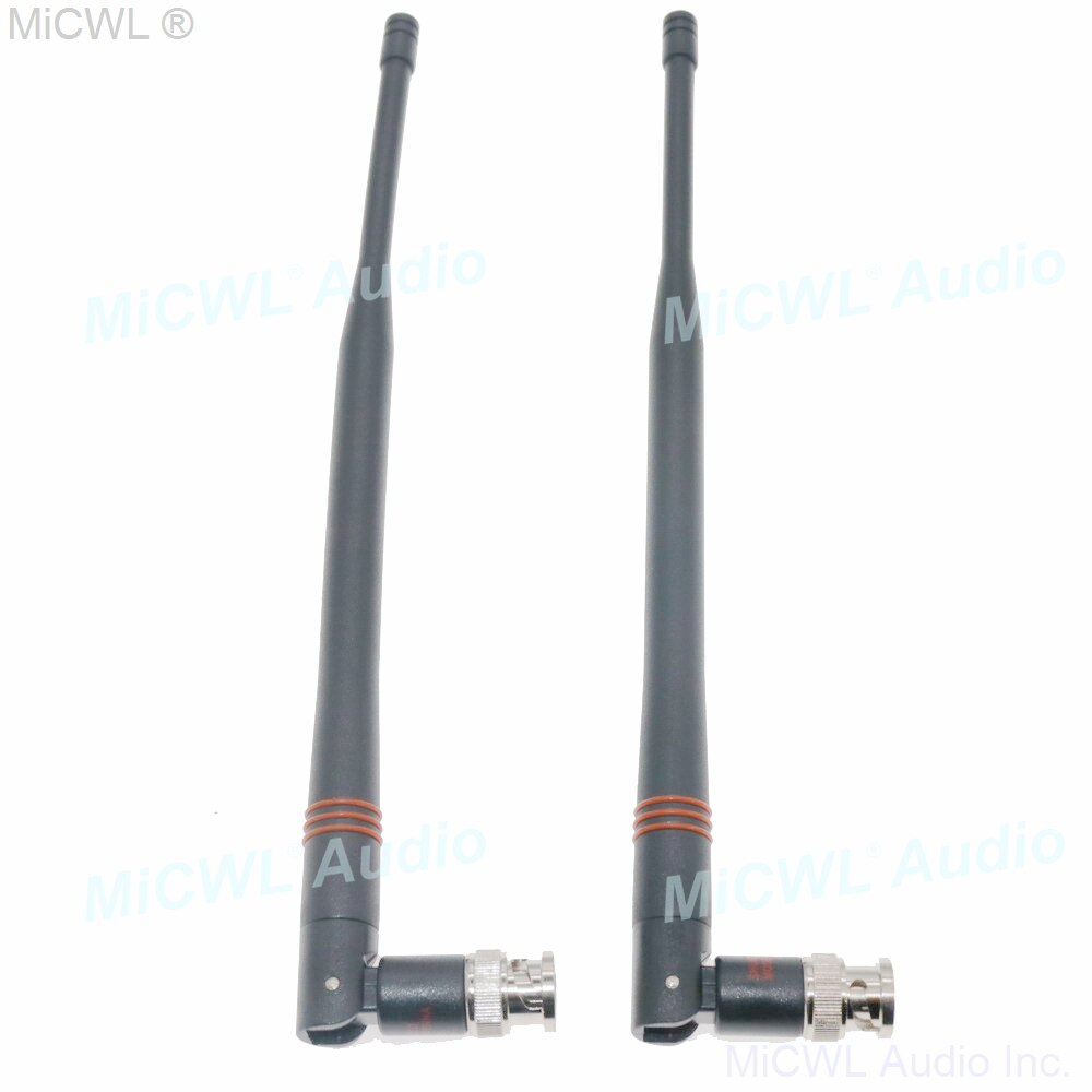 2 Stuks 10.1 "Antenne Antenne Voor Shure Uhf Ulx Slx Ur Ut Pgx UA820 Draadloze Ontvanger 472-542 mhz 542-635Mhz 638-698 Mhz 774-865 Mhz: 470-542Mhz