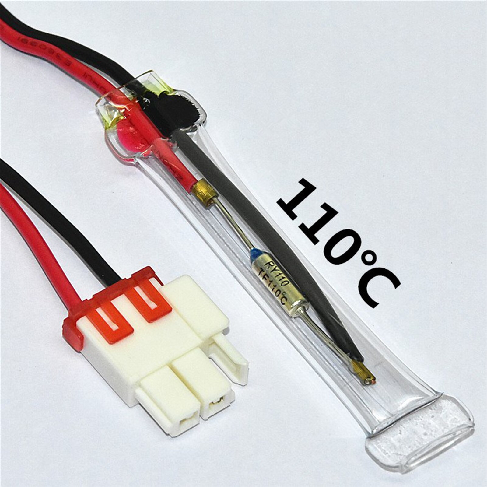 Thermal Fuse Defrost Sensor for Samsung Fridge Freezers Replacement Defrosting Temperature Fuse Refrigerator Accessories (Blue)