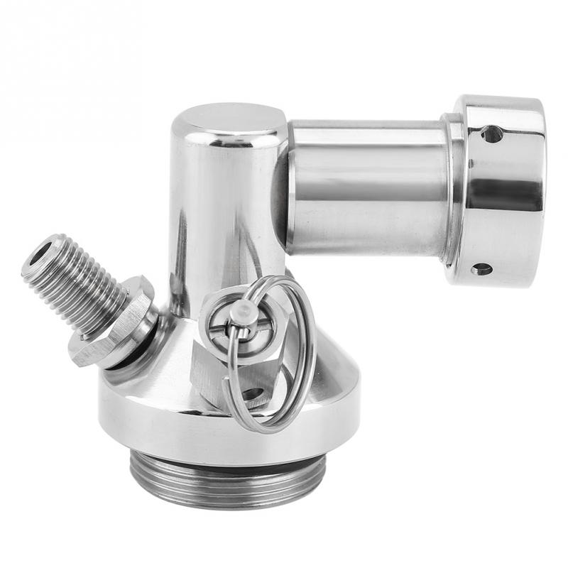 Stainless Steel Mini Keg Tap Dispenser Beer Brewing Spear Quick Fitting Connector For Mini Craft Beer Keg Growler Homebrew Spear