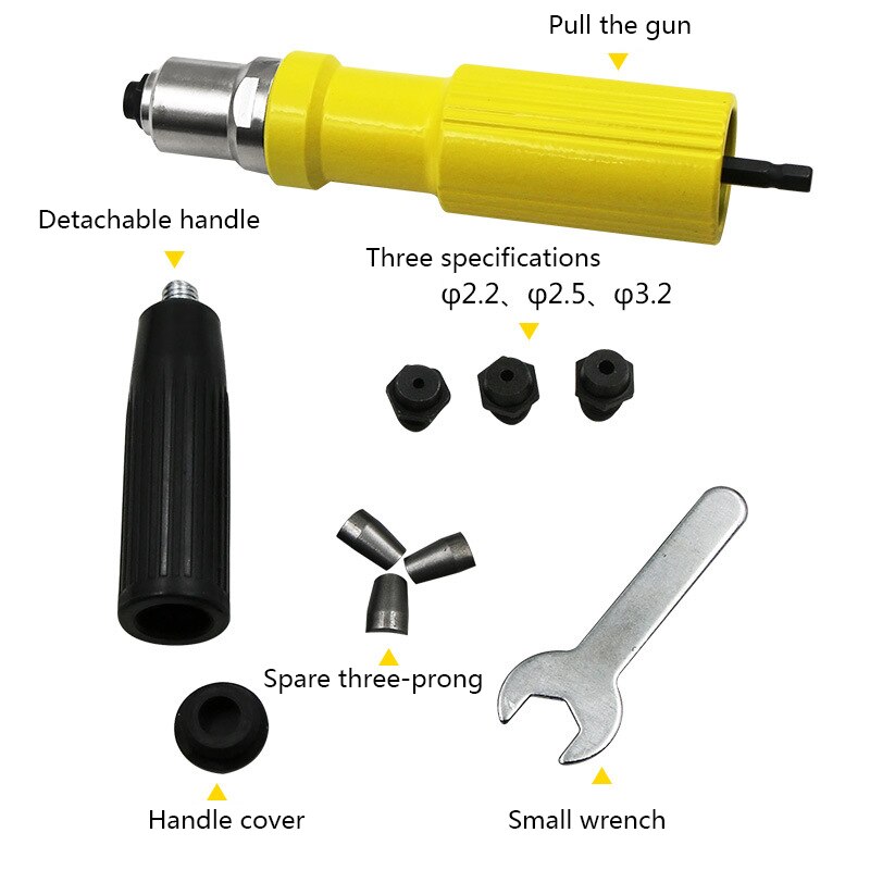 De Pneumatische Blind Klinknagel Tool 2.4-5.0Mm Me... – Grandado De Pneumatische Blind Klinknagel Tool 2.4-5.0Mm Me... – Grandado