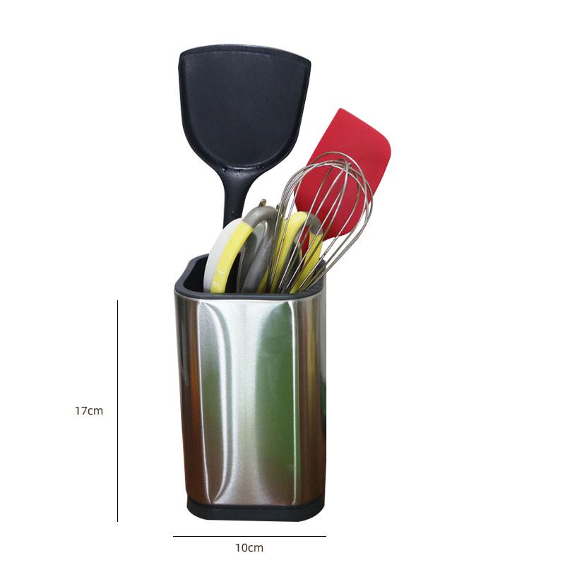 304 Stainless Steel Knife Holder Chopsticks Cage Integrated Kitchen Supplies Household Knife Storage Kitchenware Rack: C