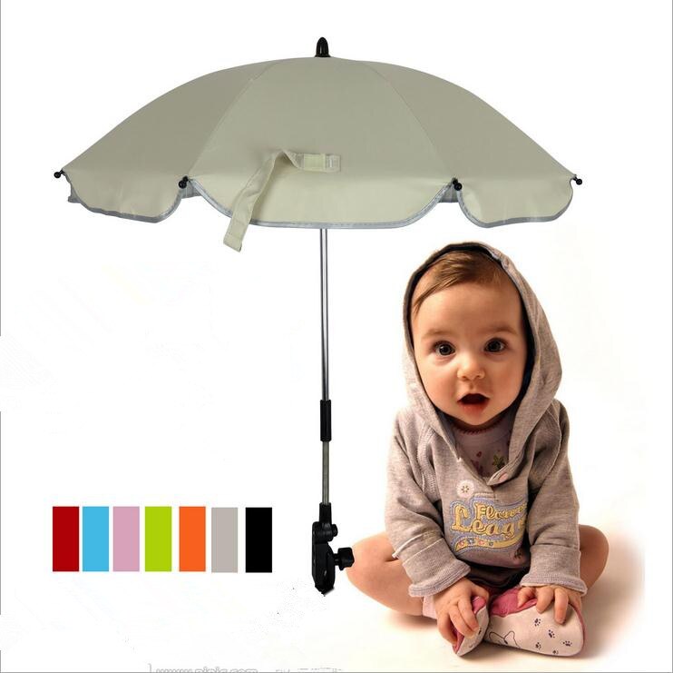 Top Arbitrary Bending Baby Stroller Umbrella Folding Waterproof Sunshade Kid Rain Umbrella for Baby Carriage Accessories