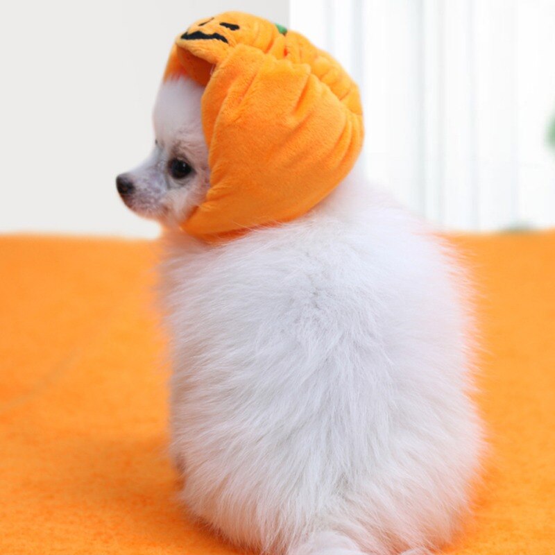 Leuke Pet Halloween Festival Jurk Up Pompoen Hoed Goedkope Huisdier Accessoires Caps Voor Honden Hoeden Huisdieren Grappig Kostuum Cosplay Huisdier hond H