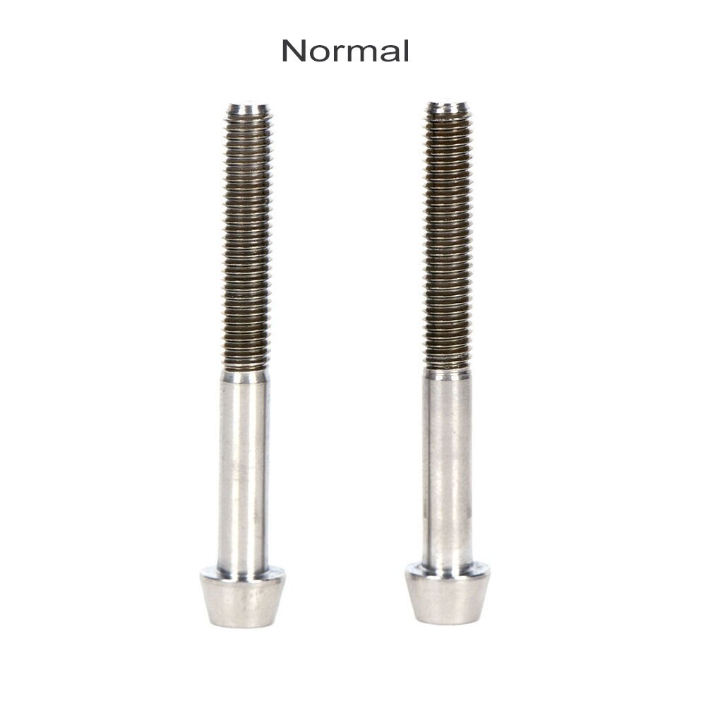 Cykel cykel carbon sadelpind titanium ti bolt konisk hoved  m5 x 45mm carbon sadelpind bolte skruer 2 stk.