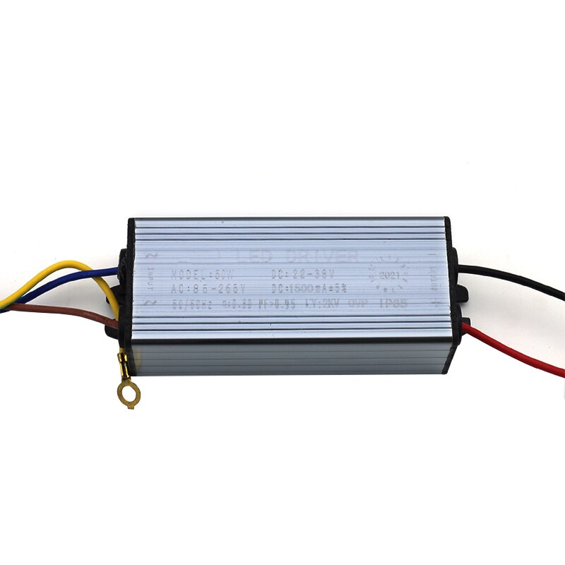 Full power led driver 10w 20w 30w 50w 100w vanntett  ac110v ac220v aluminium for flomlys høy bay lampe: 50w