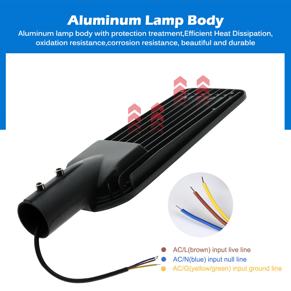 100w 150w 200w led-katuvalo  ac85-265v ulkovalonheitin kohdevalo  ip67 vedenpitävä puutarhatie katupolku kohdevalo