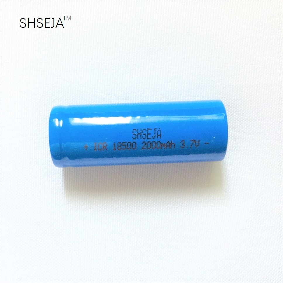 1 stks/partij 18500 Batterij 3.7 v 2000 mah Oplaadbare Batterij