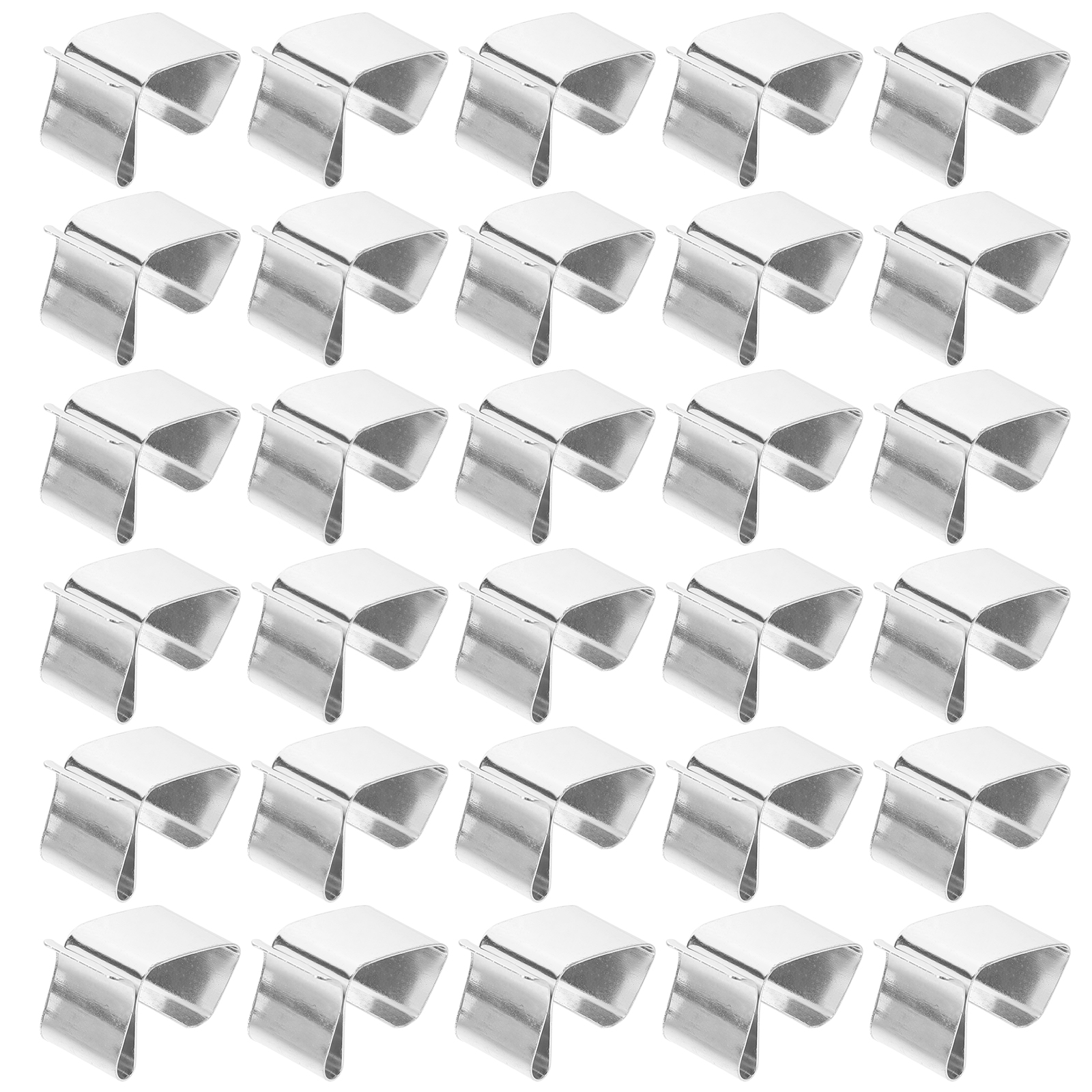 50 Stuks Outdoor Licht Koord Clip Clips Kerst Goot Decoratieve Verlichting Hangers Voor Buiten Metalen Hangende Dakgoten