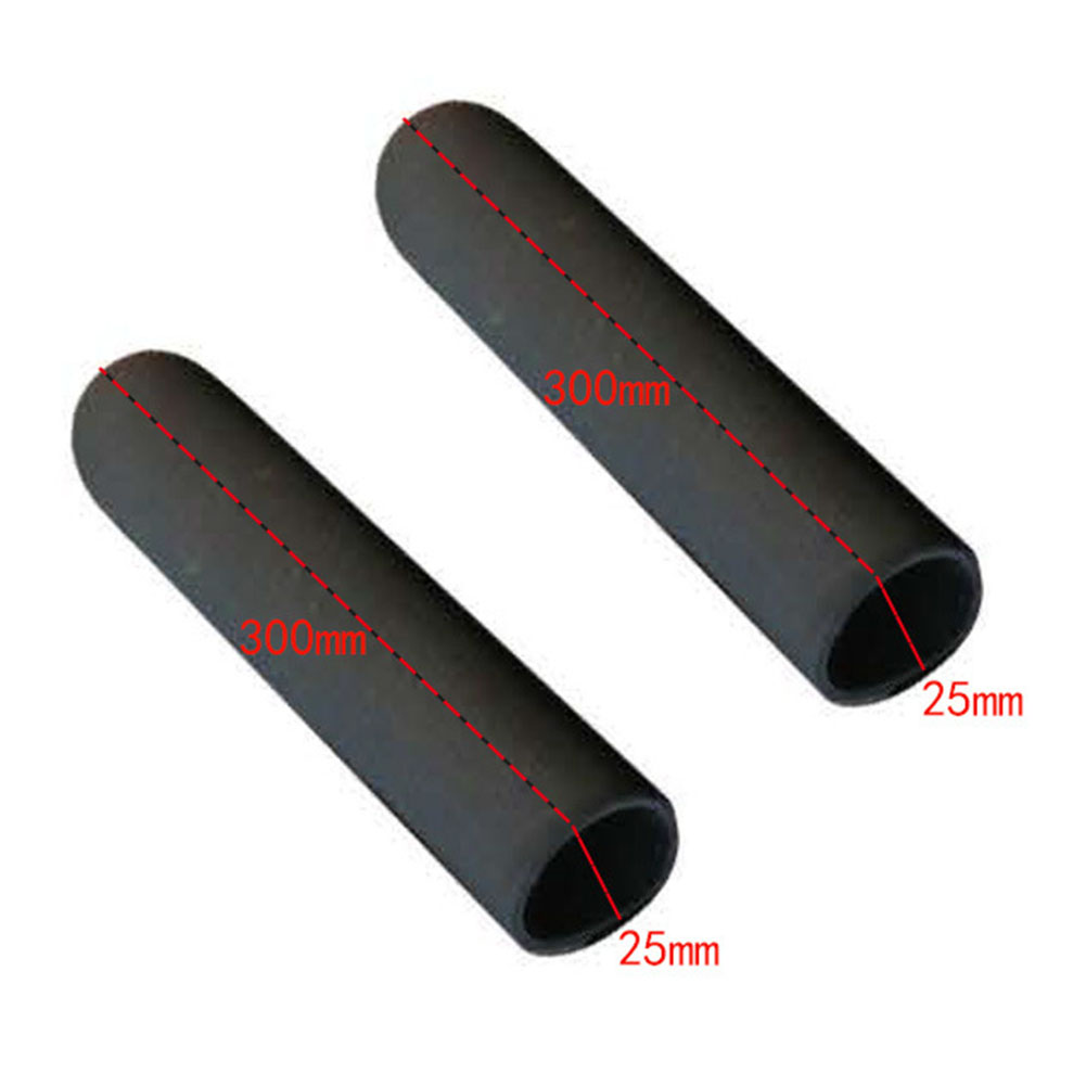 Handlebars Grips Plastic Fitness Equipment Handles Abs Black Install Mm Fitness Equipment PVC Handlebars Grips: ROSE RED