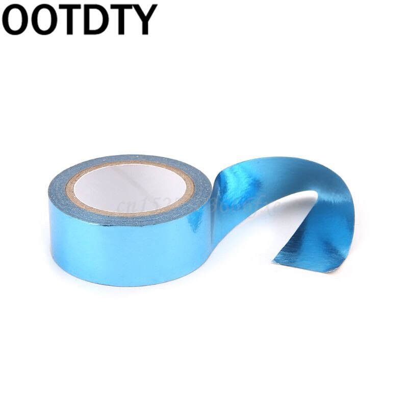 Rytmisk gymnastik dekoration holografisk glitter tejp ring pinne tillbehör 15mm*5m washi tejp diy maskeringstejp slumpmässig färg