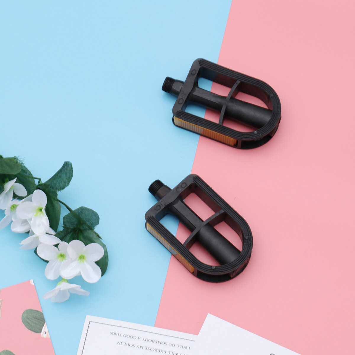 Children Bicycle Pedals Plastic Children Bike Pedals for Children's Bicycle