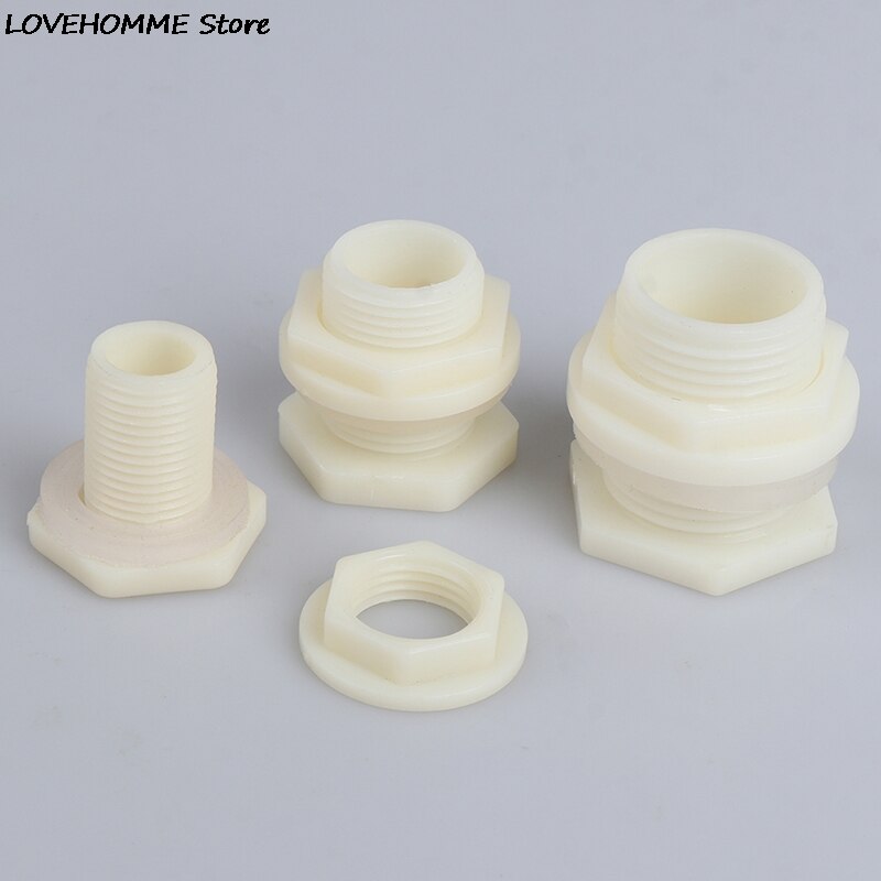 1pc ABS ID 20mm 25mm 32mm Fish Connector Tank Drain Pipe Accessories Aquarium Joints Water Pipe Fittings 1/2 Inch 3/4" Drainage