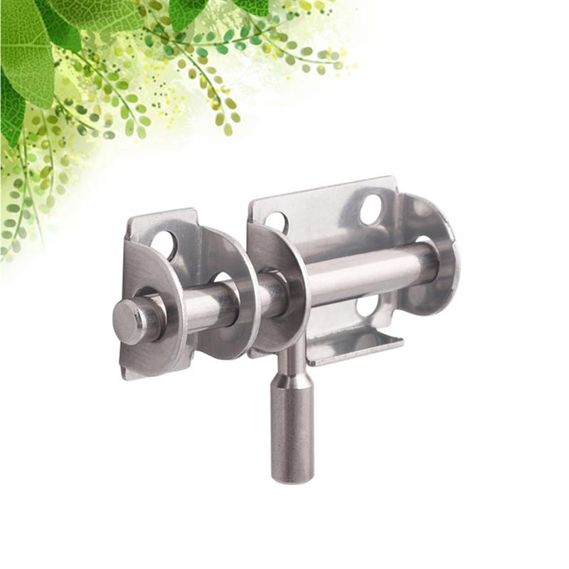 1Pc Slide Bolt Gate Latch Heavy Duty Safety Stainless Steel Premium Gate Latch Door Bolts Window Latch Door Lock Barrel Bolt