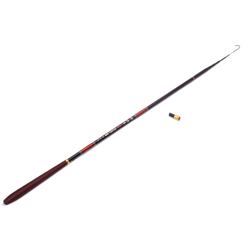 Fiskestang 2.7-7.2m høj kulfiber ultralet teleskopisk karpestrøm