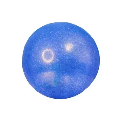Pelota gimnástica rítmica , 1 unidad, para práctica de baile, ejercicio, entrenamiento, competición, suministros de gimnasio, diámetro 15cm, 18cm: Morado / L