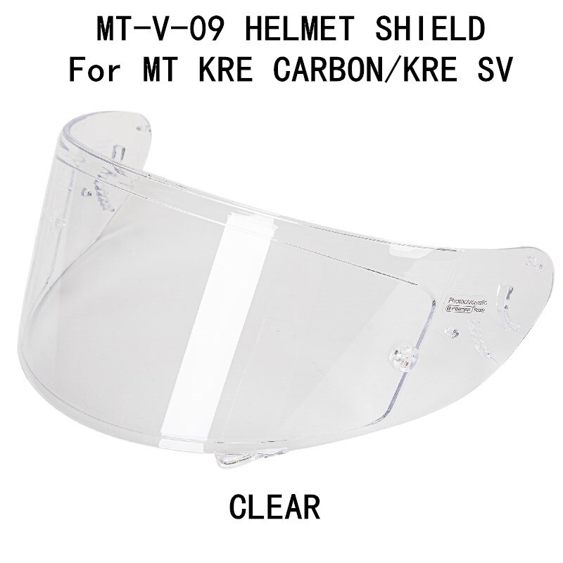 Kask szkło dla MT KRE MT KRE SV kask motocyklowy MT-V-09 wymiana tarcza dla MT