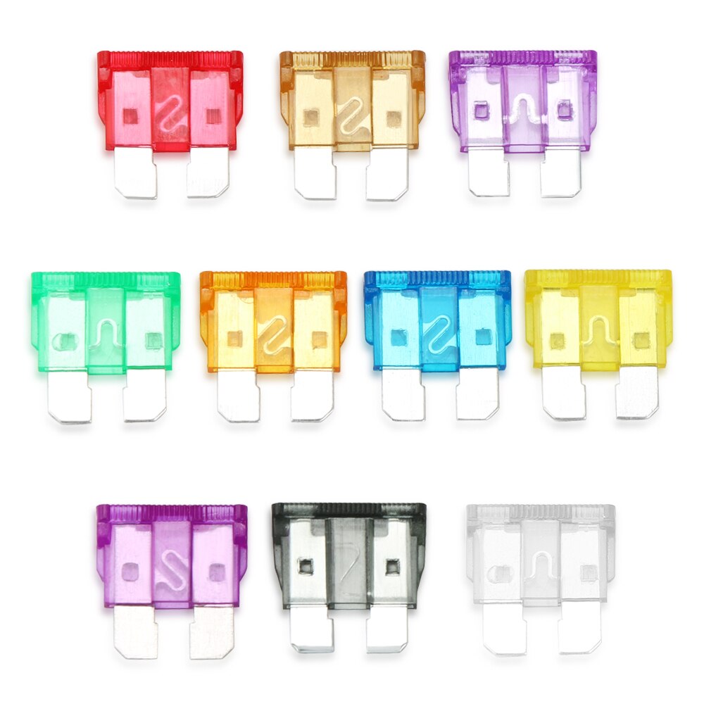 50PCS Auto Sicherungen Auto Klinge Typ Sicherung Set Lkw für Volkswagen VW golf mk5 golf mk3 polo 9n 6r 6n scirocco tiguan