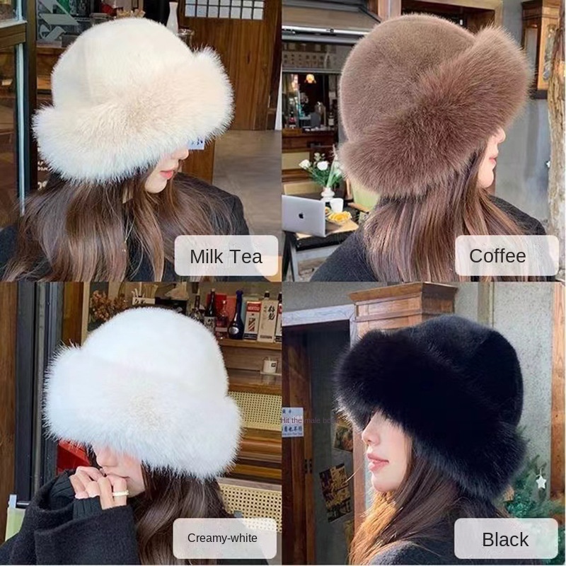 Chapeau mongol en coton pour femme, protection des oreilles, chapeau de bassin en peluche, et abordable, polyvalent, eau, E27