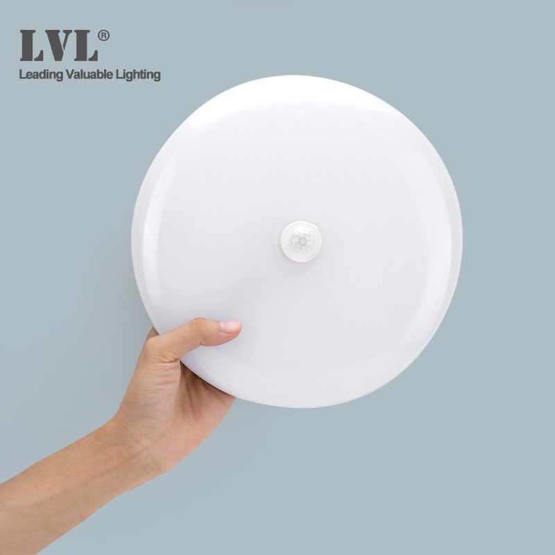 Led Pir Motion Sensor Plafondlamp 18W 36W 85-265Vac Opbouw Moderne Plafondlamp Voor Gangen Gang Gangpad trappen