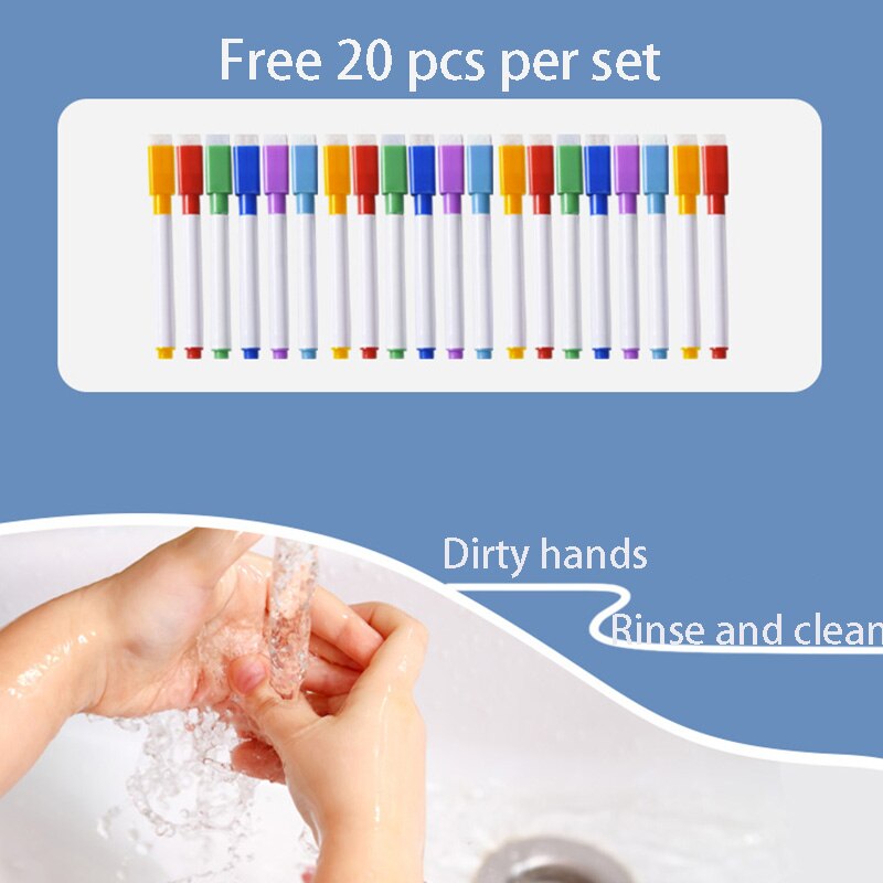 48 Pages/Doos Leeftijden 2-6 Krabbel Kleurboek Kinderen Uitwisbare Tekening Boek Kleuterschool Vroege Onderwijs Primer schilderen Boek