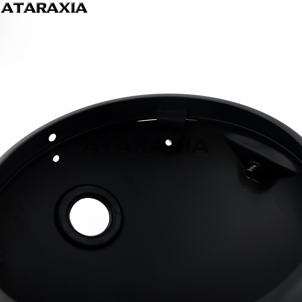 Motorcycle LED Headlight Housing 7 Inch Retro Modified Headlight Base LED Headlight Shell Base Shell Lighthouse HeadLamp Cover
