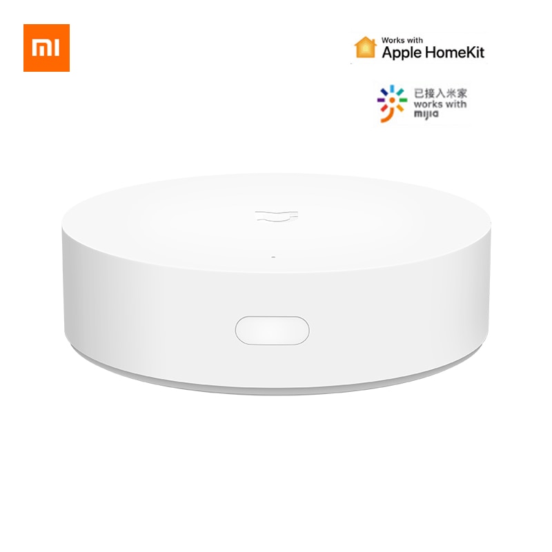 Newest Xiaomi Mijia Multifunctional Gateway 3 ZigBee WIFI Bluetooth Mesh Hub Smart Home Hub Work With Mi Home APP Apple Homekit