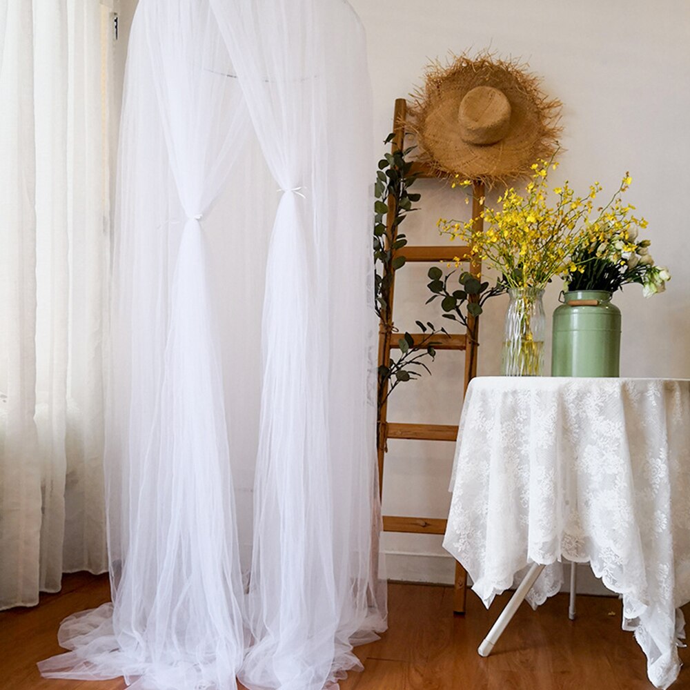 Mosquitera para cama de bebé, dosel redondo para cama de bebé, Tipi, cortina de cuna, tienda de princesa, cúpula colgante para habitación de niños: WJ3664D