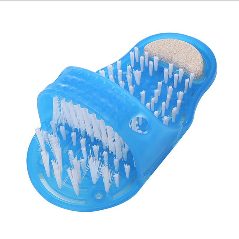 Zapatos de baño para hombre, zapatillas de masaje para pies, piedra pómez, cepillo de ducha, productos de baño para pies, cuidado de limpieza de pies