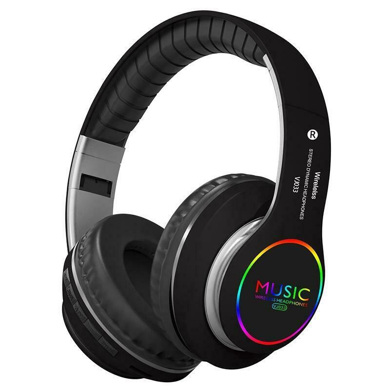 Bluetooth Headphones,Wireless Headphones with Microphone Foldable and Lightweight Stereo Wireless Headset: Default Title