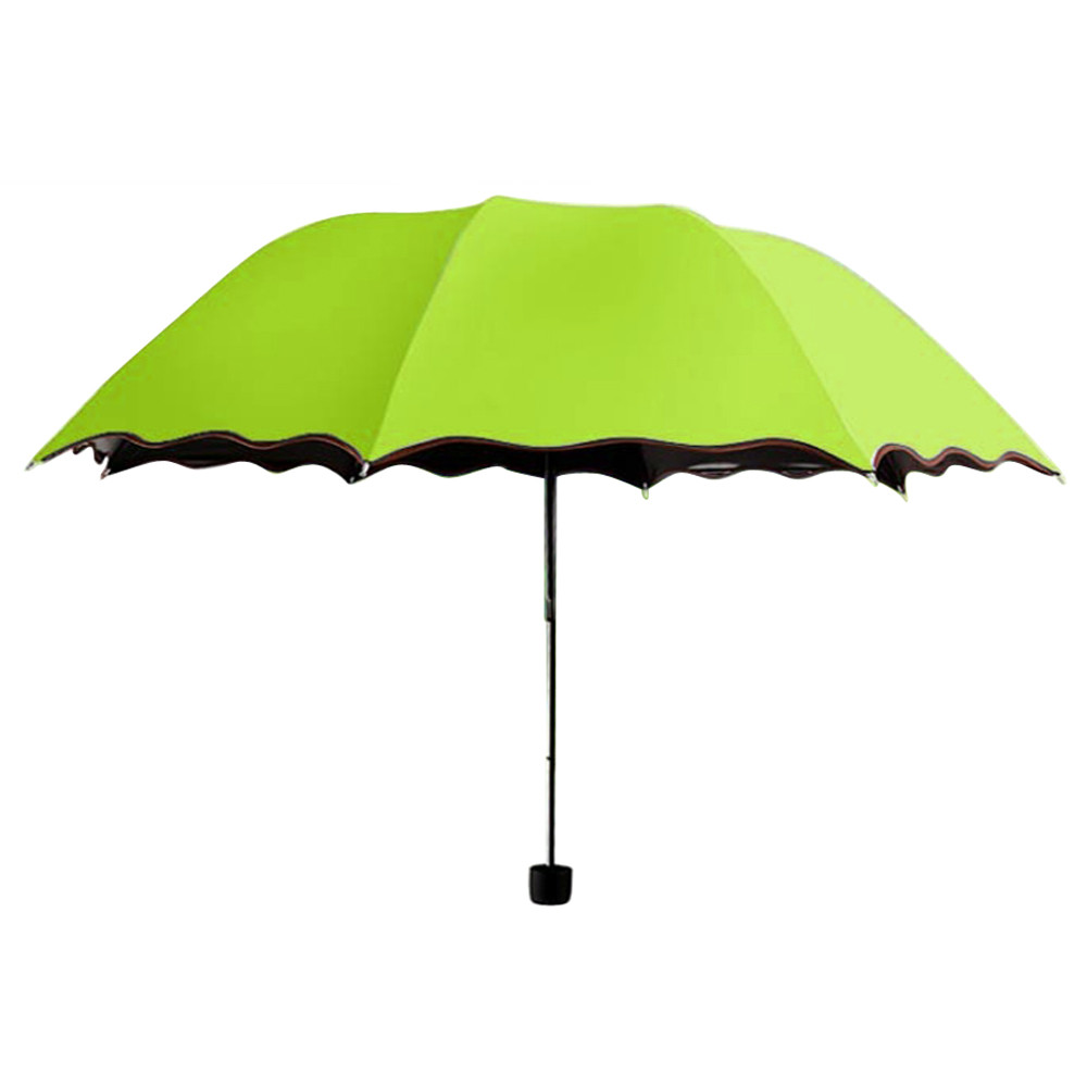 Cheap Umbrella Travel Parasol Folding Rain Windproof Umbrella Folding Anti-UV Sun/Rain Umbrella Female Parasol Umbrella: A