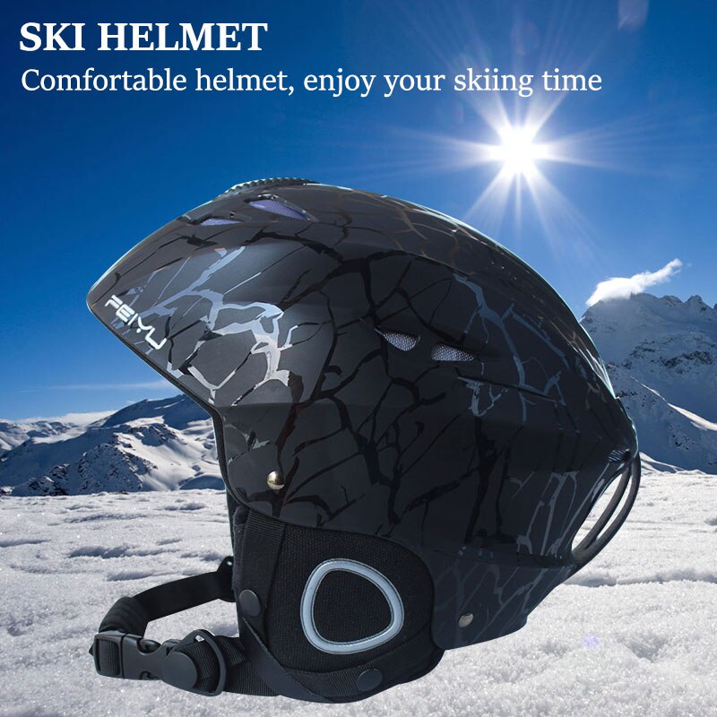 FEIYU Outdoor Adult Safety Ski Helmet Integrally-molded Men Women Snow Skiing helmet Snowboard Skateboard Sports Helmet Mens