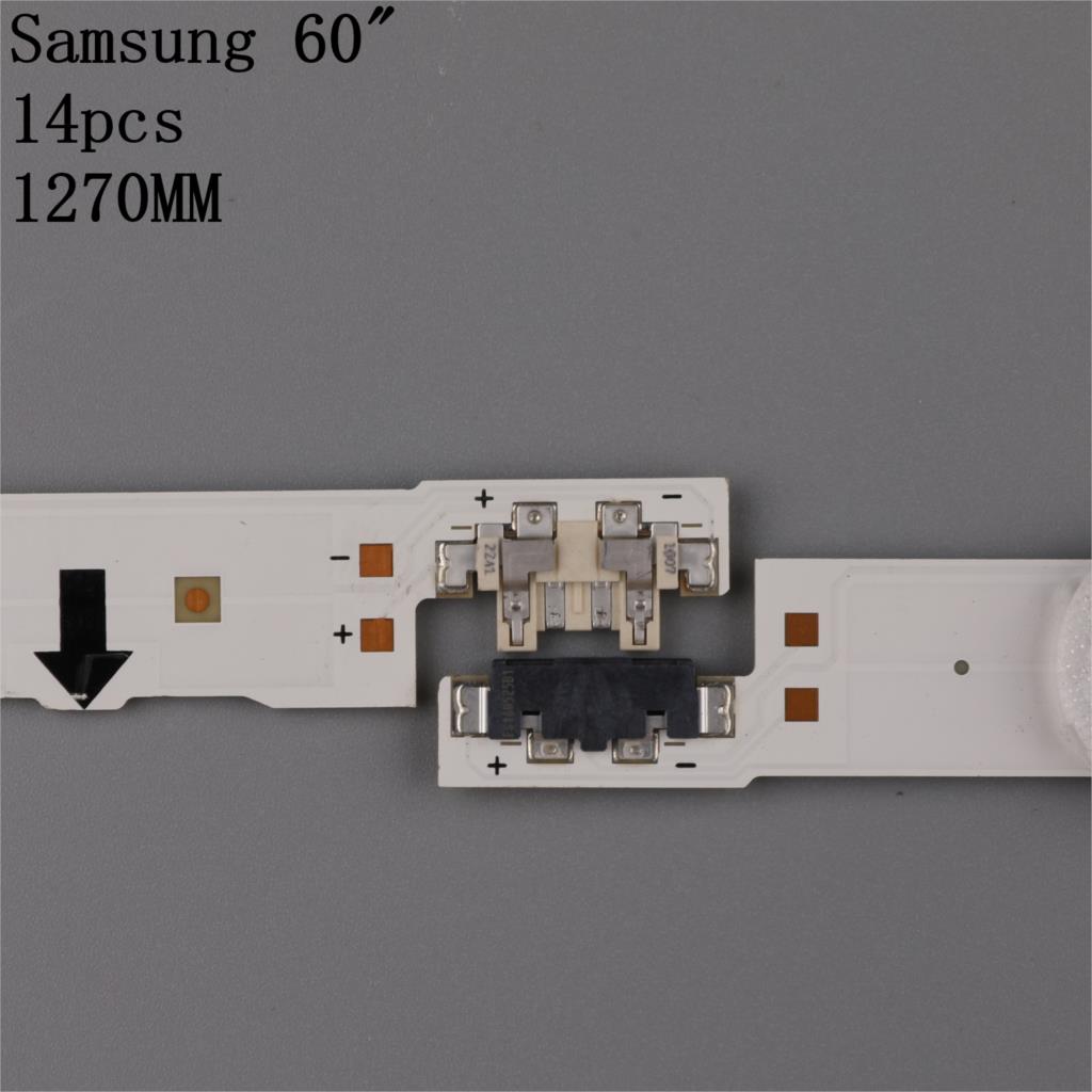 14 teile/satz LED-hintergrundbeleuchtung streifen für UE60H6250 UE60H6300 UE60H6200 UN60H6350 UE60H6270 UE60H6300 UE60J6240 D4GE-600DCA-R2 600DCB-R2