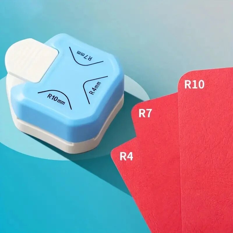 Drie-in-één hoekronder hoekembosser hoeksnijder, doe-het-zelf fotokaart visitekaartjessnijder ronde snijder papiersnijder