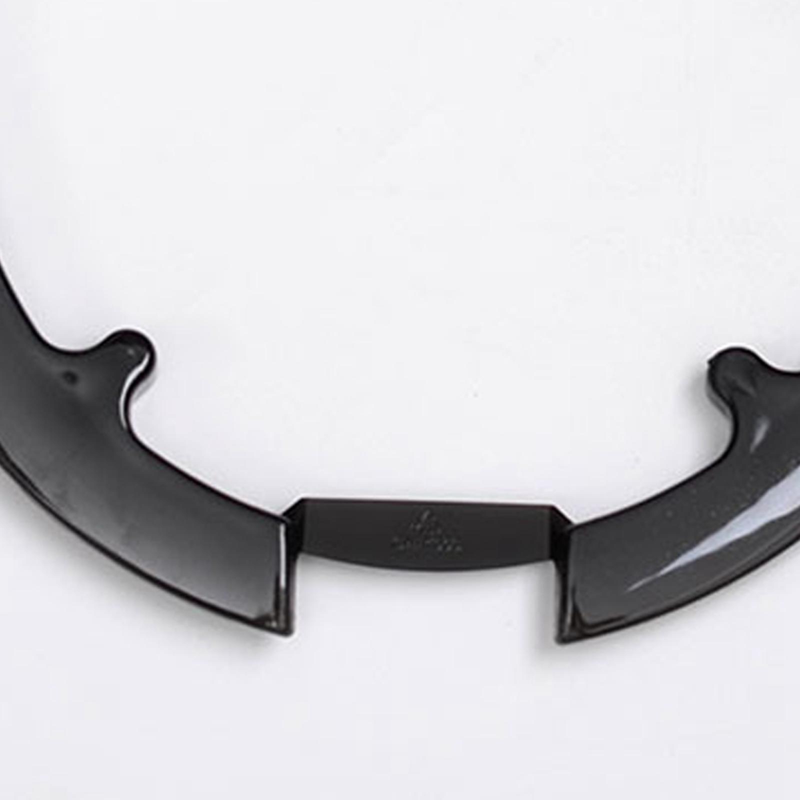 42 Protector de cadena de bicicleta de plástico incluye tornillos Accs para bicicleta de carretera MTB