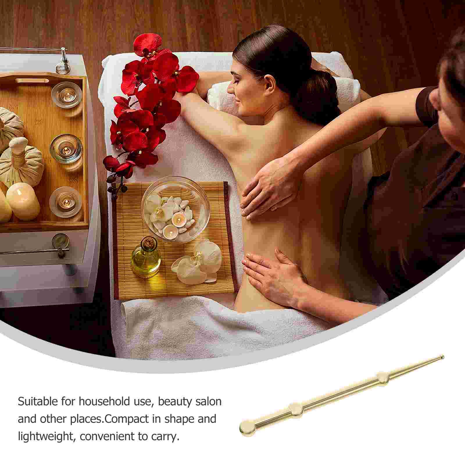 3 pcs Acupoint Eye Massaging Stick Brass Eye Face Massager Tool