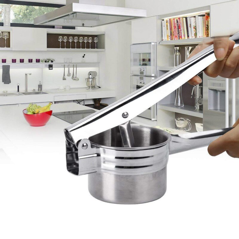 Stainless Steel Fruits Vegetables Masher Household Manual Control Grater Multifunction Kitchen Sweet Potato and Vegetable Tools