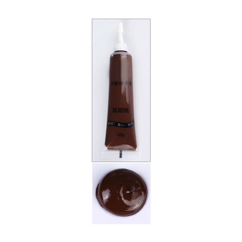Furniture Scratch Fast Remover Solid Wood Furniture Refinishing Paste Repair Paint Floor Paste Repair Pen LBShipping: Black walnut