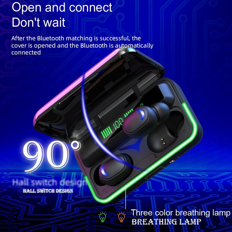 Xiaomi E10 Lage Vertraging Gaming Headset Draadloze Bluetooth Koptelefoon Hifi Stereo Oordopjes Intelligente Ruisonderdrukking Met Microfoon