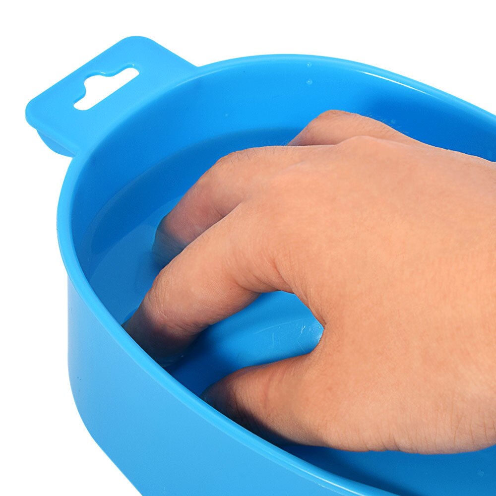 Bol De plástico para manicura De uñas, Removedor De pelo, Uv, Ontvetter, Quitar esmalte, 1 ud.