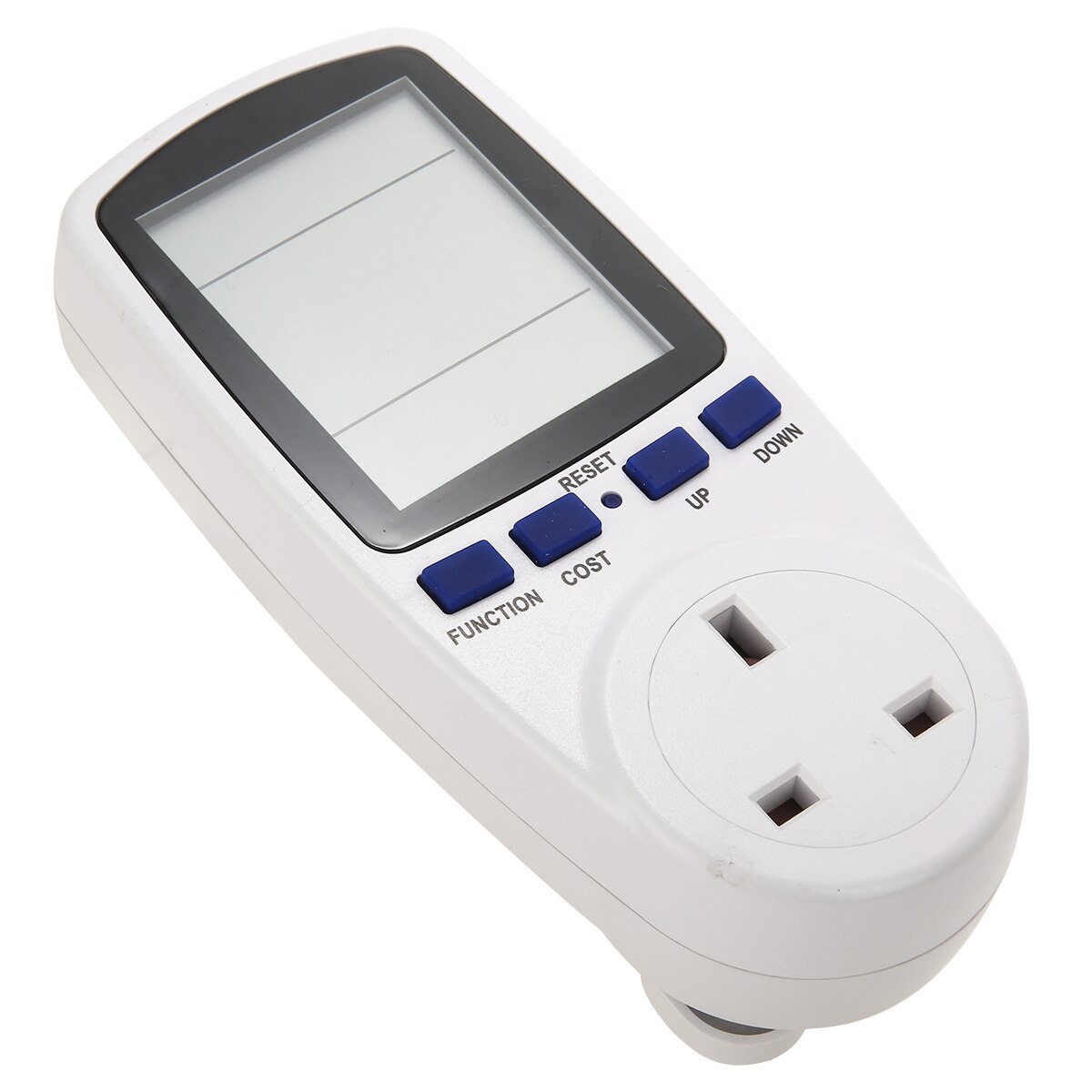 UK Plug-in Electricity Power Consumption Meter Socket Watt Kwh Analyzer Intelligent Billing Device Electrical Measurement Meters