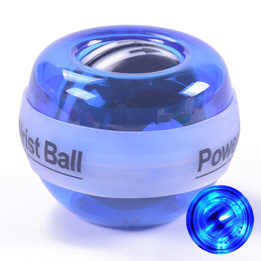 Self-Starting Muscle Relaxation Rotating Wrist Arm Training Exercise Fitness Equipment With LED Light Accessories Wrist Ball