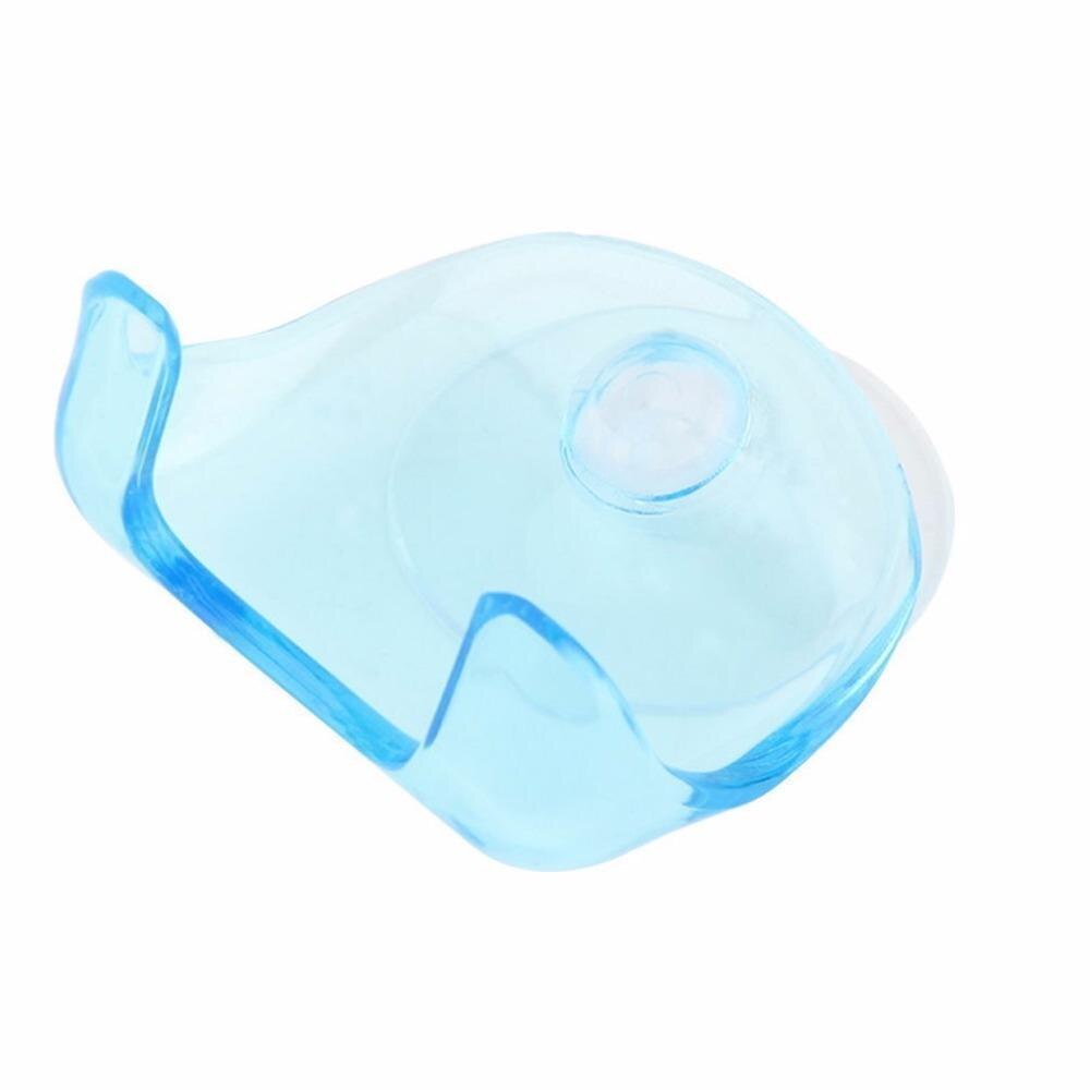 1Pc shaver holder Plastic Super Suction Cup Razor Rack Bathroom Razor Holder Suction Cup Shaver scheermes houder: bule